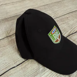 Kraft Fight Hunger Bowl black embroidered baseball hat thumbnail 2