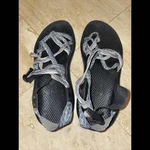Chacos Vibram Purple Green Outdoor Strappy‎ Sandals Women’s Sz 8 thumbnail 2
