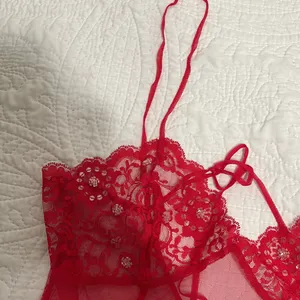 Victoria’s Secret Red Lingerie thumbnail 2