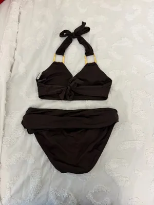 Anne Cole Brown Bathing Suit Bikini  thumbnail 2