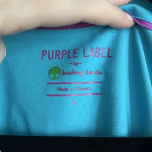 Purple Label by Healing Hands Scrub Top Size L thumbnail 7