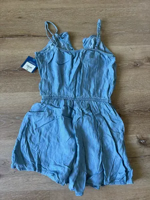 Blue Romper with Ruffles thumbnail 6