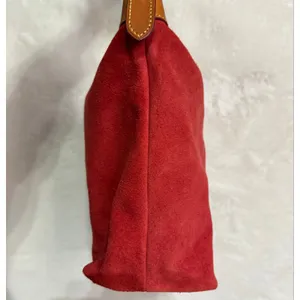 NWOT DOONEY & BOURKE Wine Red Suede Hobo Shoulder bag thumbnail 4