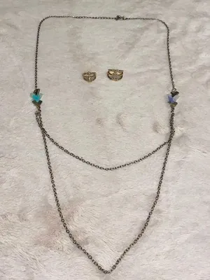 Arrow Jewelry Set Women’s Blue thumbnail 1