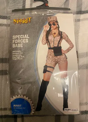 Spirit Halloween Army Costume thumbnail 1
