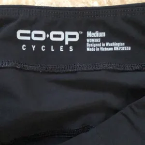 Women’s REI co-op cycling padded capris M Black Pants thumbnail 3
