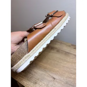 Boho Espadrille Platform Sandals DV Dolce Vita Carther Brown 7.5 thumbnail 4
