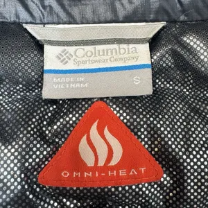 Columbia Down Goose Puffer Jacket Size S Omni Heat 590TD Turbo Black Outdoor thumbnail 14