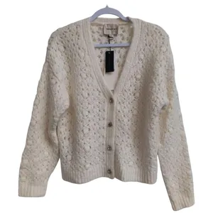 INDUSTRY Republic Company Alpaca Blend Sweater Cardigan V Neck MEDIUM New NWT thumbnail 1