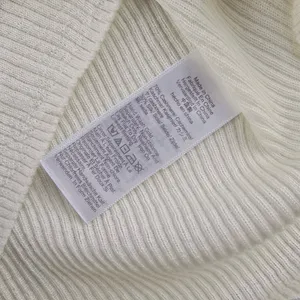 J. Crew NEW Cashmere silk blend‎ sweater shell Cream Ribbed Sleeveless Size L thumbnail 6