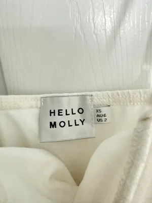 Hello Molly Dress Maxi White  thumbnail 4