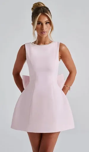 Amazon Pink mini dress thumbnail 1
