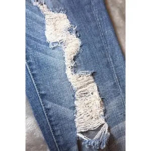 Judy Blue Womens Size 7/28 Skinny Distressed Jeans Bleach Splatter Ripped Denim thumbnail 8