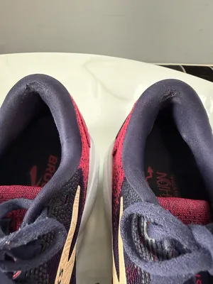 Brooks Ghost Women's Running Shoes - Navy and Pink thumbnail 3