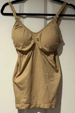 Motherhood Nursing Camel Nursing Slip with Built-In Support thumbnail 1