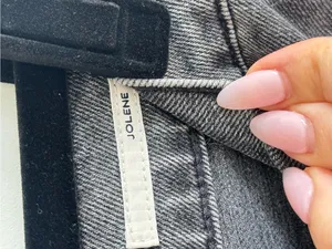Citizens of Humanity Jolene Jeans 26 Gray Distressed Straight Leg Premium Denim thumbnail 3