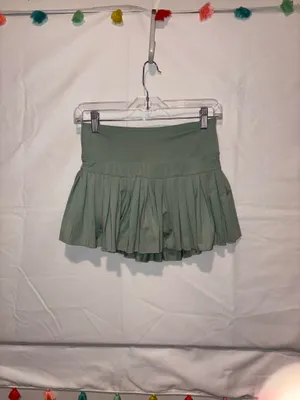 Gold Hinge Green Tennis Skirt thumbnail 2