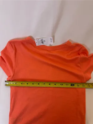 American Eagle Outfitters Orange Graphic 'Sunny Days Ahead' Tee thumbnail 3