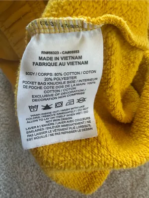 Nike Sportswear Club Fleece Mustard‎ Yellow Shorts Women’s M thumbnail 7