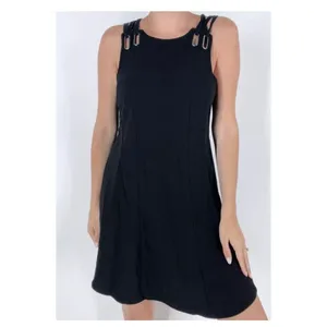 Free People Baby Love Dress in‎ Black Size Small thumbnail 4