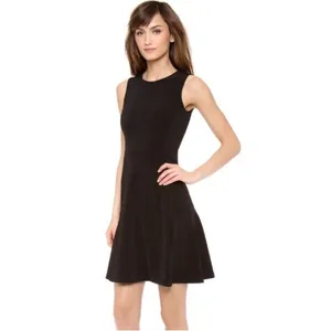 Theory Nikay Black Fit & Flare Mini Dress Size 10 NWT LBD thumbnail 8