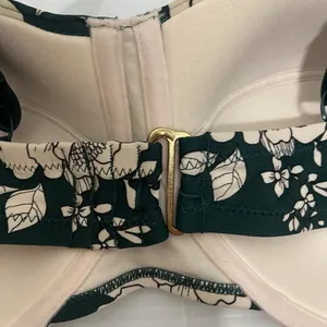 ADORE ME Green & Pale Pink Floral Bikini Top Swimsuit Bathing Suit |‎ Size 2X thumbnail 3