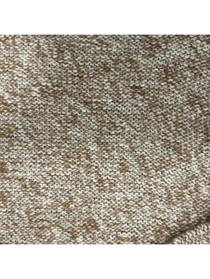 Lord & Taylor Women’s XS Wool Blend Marled Chunky Knit Sweater Rusted Granola thumbnail 7