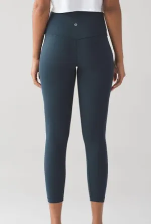 Lululemon Green Solid Align High Rise Leggings Pants 12 thumbnail 2