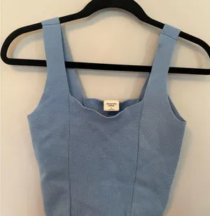Abercrombie & Fitch Light Blue Tank Top thumbnail 1