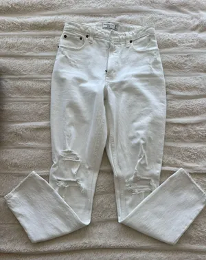 white abercrombie jeans thumbnail 3