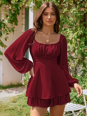 Red Romper Size M thumbnail 2