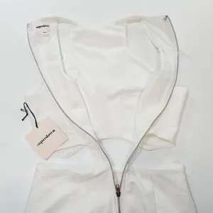 Superdown Andres Midi Dress in Ivory XXS thumbnail 7