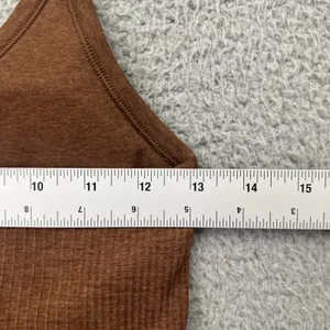 Lululemon Ebb To Street Tank Top Roasted Brown Athletic Athleisure Women's 6 thumbnail 5
