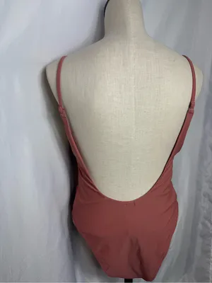 Aerie Women’s WAILLOT DE BOIR One PIECE Scoop-Back Swimsuit large NWT thumbnail 9