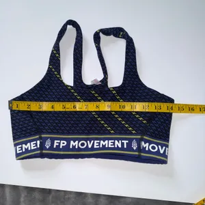 FP Movement Never Better Sports Bra Small Navy Blue Racerback Activewear NO PADS thumbnail 8