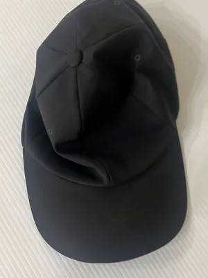 Lululemon Black Athletic Running Hat Cap L/XL Reflective Logo Lightweight thumbnail 1