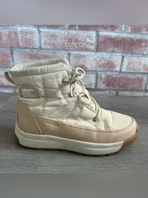 Sorel Whitney Boots Winter Cream Women’s 8.5 Waterproof Snow Gorpcore Outdoor thumbnail 4