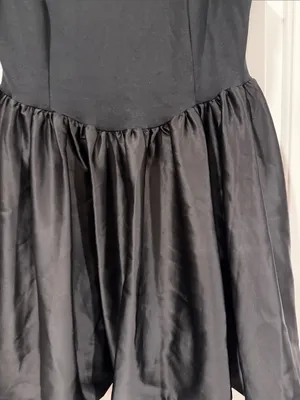 Anthropologie Maeve Black Sleeveless Mini bubble‎ Dress small NWT thumbnail 3