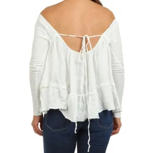 Free People Sundae Long Sleeve Tee Size M thumbnail 6