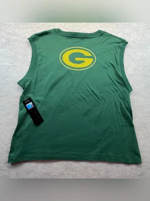 Green Bay Packers Junk Food Women’s Muscle Tank XXL NWT thumbnail 2