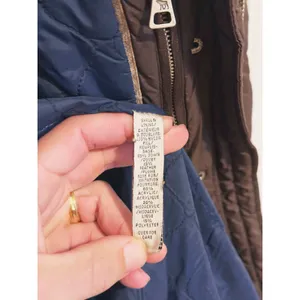 Vintage Y2K Abercrombie Puffer Jacket Hooded Parka Coat Womens M Brown Bella thumbnail 10
