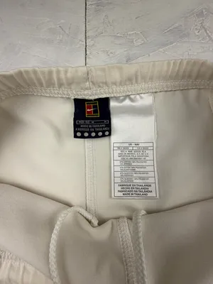 Nike Court Tennis Skort White Athletic Skirt‎ Built In Shorts Size M thumbnail 3
