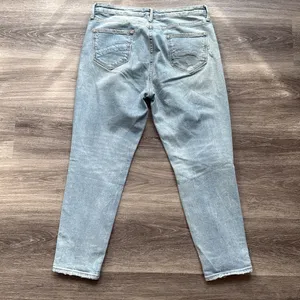 DRIFTWOOD Jeans Blue Ankle Cropped Distressed Denim 31 thumbnail 2