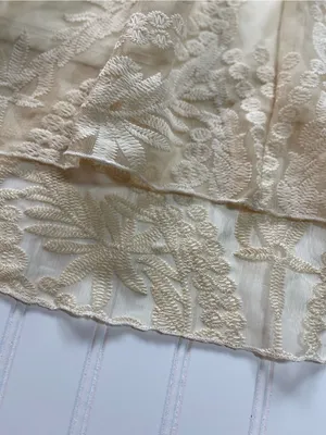Mi Ami (Francesca’s) Cream Lace Mini Dress‎ | Boho Cottagecore thumbnail 4