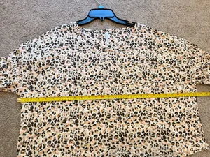 Animal print pajamas set 2X Pink thumbnail 10