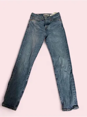 Levi's Classic Vintage Women's Blue Straight-Leg Jeans thumbnail 1