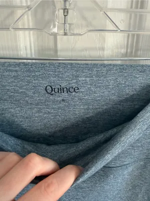 Quince Heathered Leggings Blue Size Small thumbnail 4