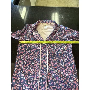 Munki Munki Women's Pajamas Sz S Satin Floral Wine Mimosa Champagne Sleep Set PJ thumbnail 12