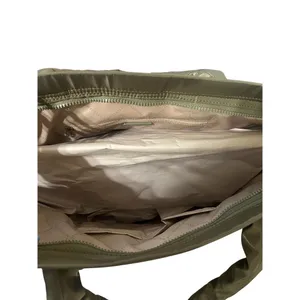 Steve Madden Olive Green Quilted Tote Bag Zip Pocket New with Tags‎ thumbnail 9