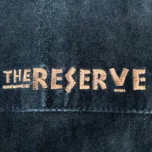 Vintage The Reserve Black Leather Leopard Bomber Jacket Size XL thumbnail 4